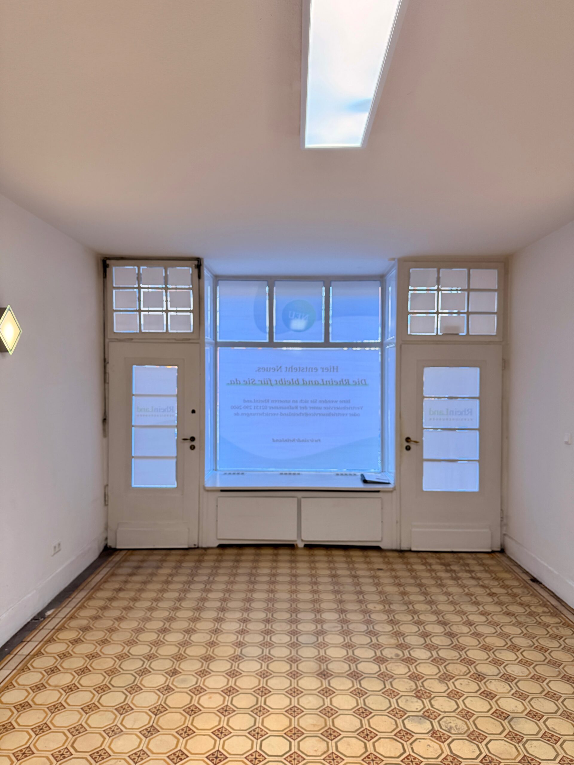 Verkaufsfläche vorne