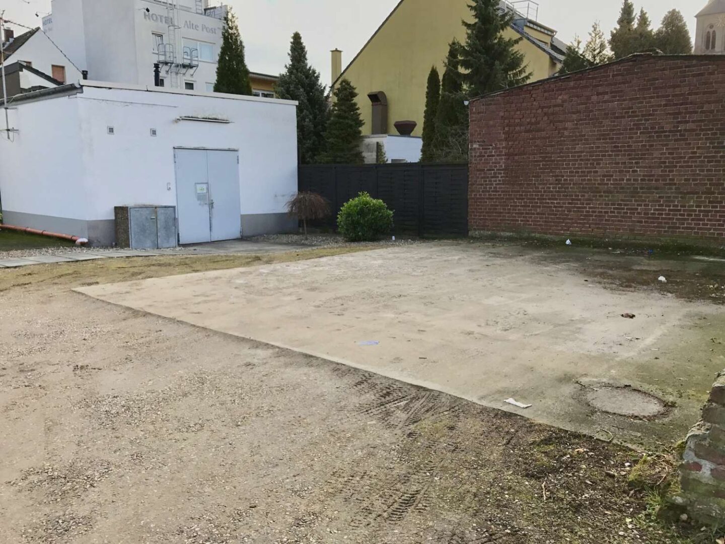 Anlieferung Hinterhaus
