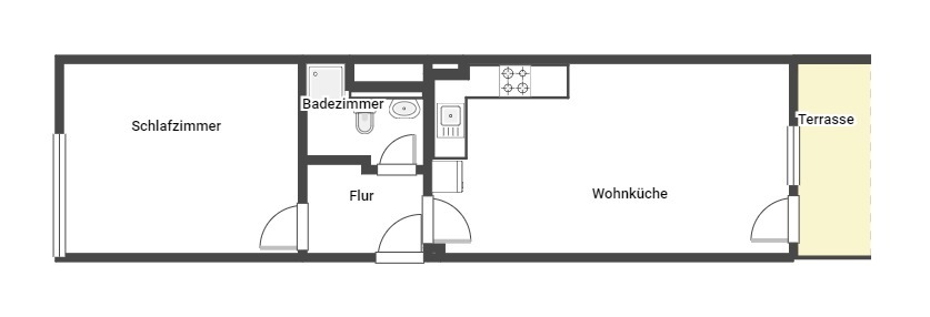 Erdgeschoss li WE 1