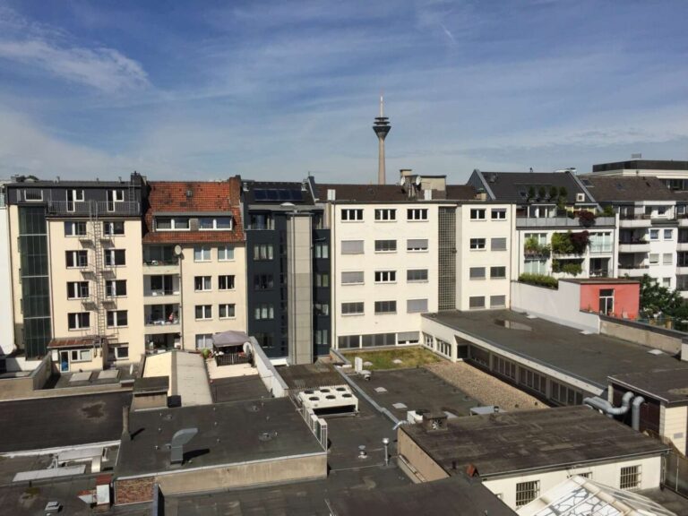 Ausblick vom Balkon
