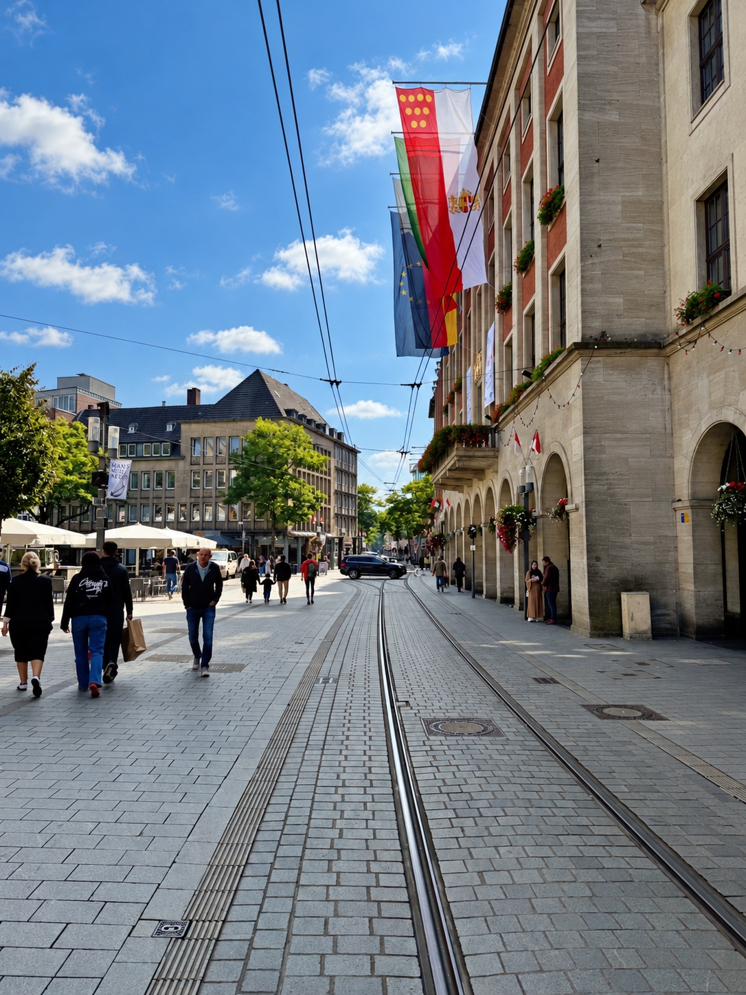Straßenansicht Marktplatz